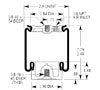 Firestone Sleeve Style Air Spring W02-358-7046